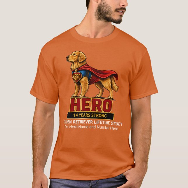 Camiseta SUPER-HERÓI escuro     (Frente)