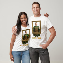 Camiseta Super-herói Funcionário de Museu
