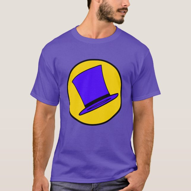 Camiseta super-herói Mad Hatter (Frente)