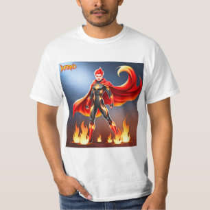 Camiseta Super-herói:O poder e a força