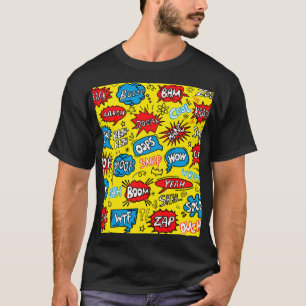 Camiseta Super Herói Saga: Bons Padrões em Quadrinhos