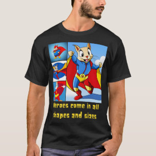 Camiseta Super-Heróis do Esquilo