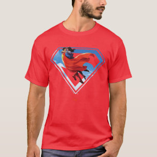 Camiseta Super-Homem 2025 Super-Homem Lois Escudo engraçado