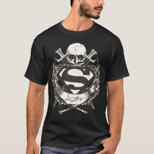 Camiseta Super-Homem Estilizado  Logotipo da Justiça