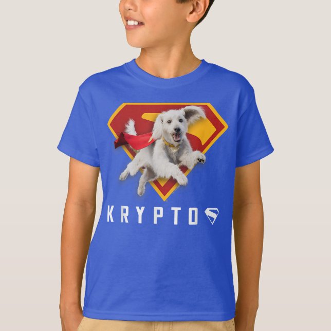 Camiseta Super-Homem (Filme 2025) Krypto Shield T-Shirt (Frente)
