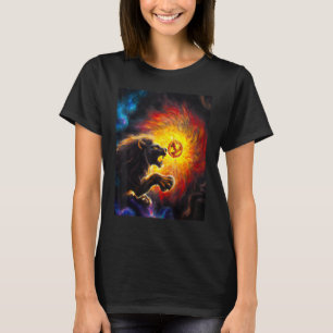 Camiseta SUPER-HOMEM LION vs o Dragão Nietzche impressioni