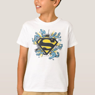 Camiseta Super-Homem  Logotipo das grades