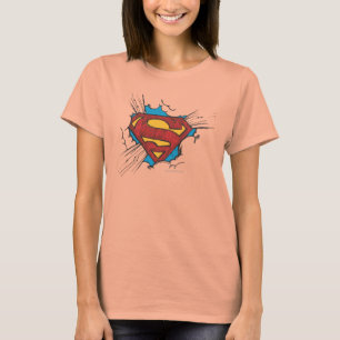 Camiseta Super-Homem  Logotipo em nuvens