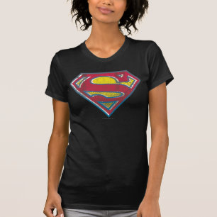 Camiseta Super-Homem Logotipo impresso
