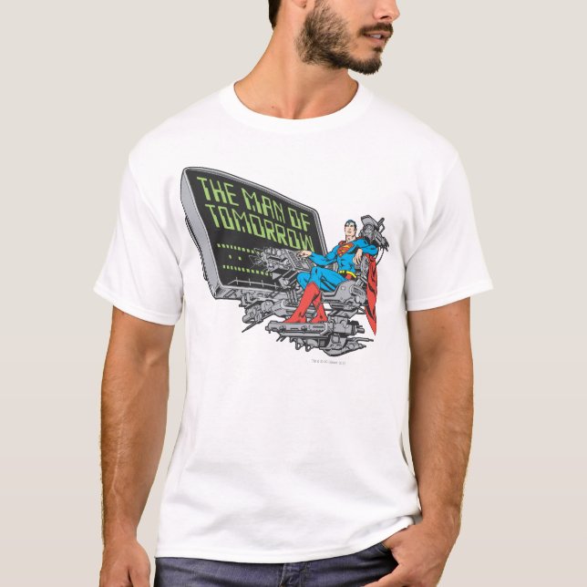 Camiseta Super-Homem - O Homem Do Amanhã (Frente)