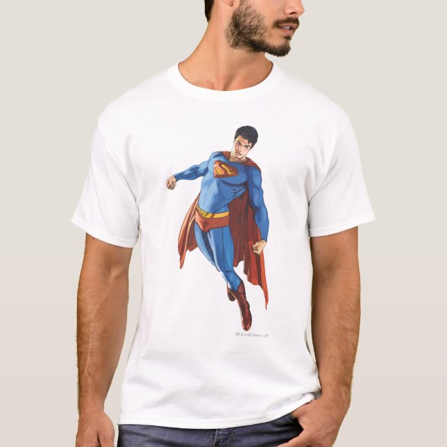 Camiseta Super-Homem Olhando para Baixo (Frente)