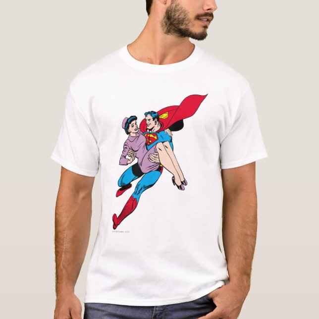 Camiseta Super-Homem salva Louis (Frente)