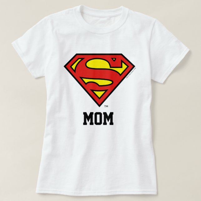 Camiseta Super-Homem| Super-mãe (Frente do Design)