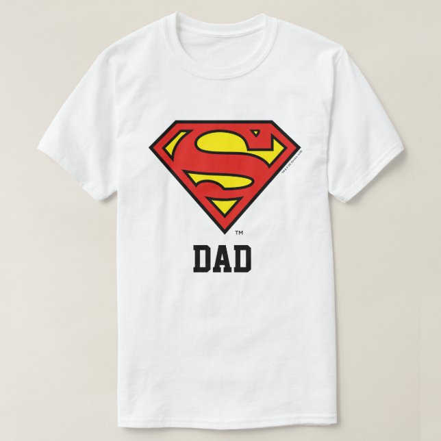 Camiseta Super-Homem| Super Pai (Frente do Design)