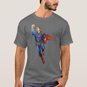 Camiseta Super-Homem Voando à Esquerda