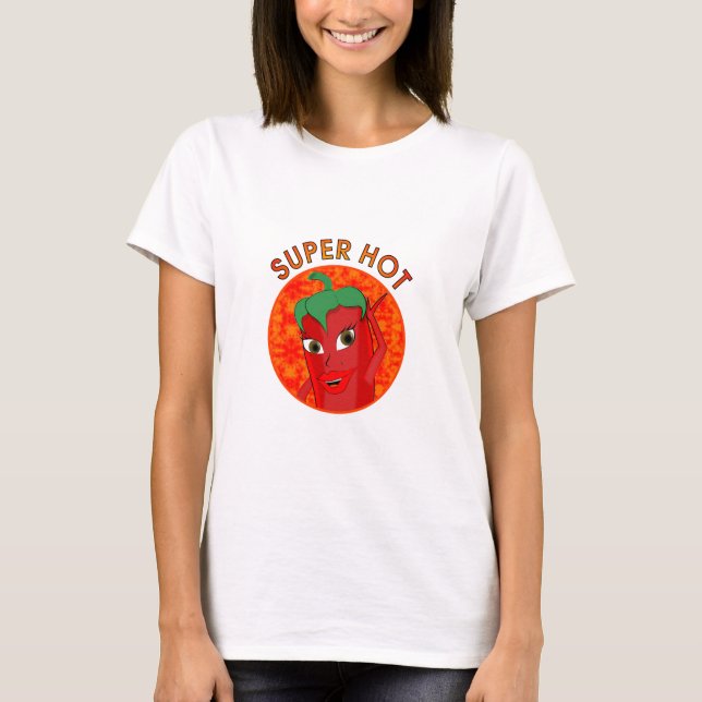 Camiseta Super Hot Pepper Diva (Frente)