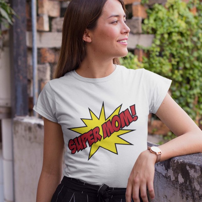 Camiseta Super mãe! (Criador carregado)