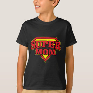 Camiseta Super-Mãe - Símbolo da Força