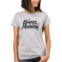 Super Mamãe de Tipografia Design