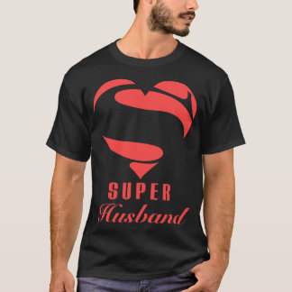 Camiseta Super Marido Super Herói Gift Custo do Natal para 
