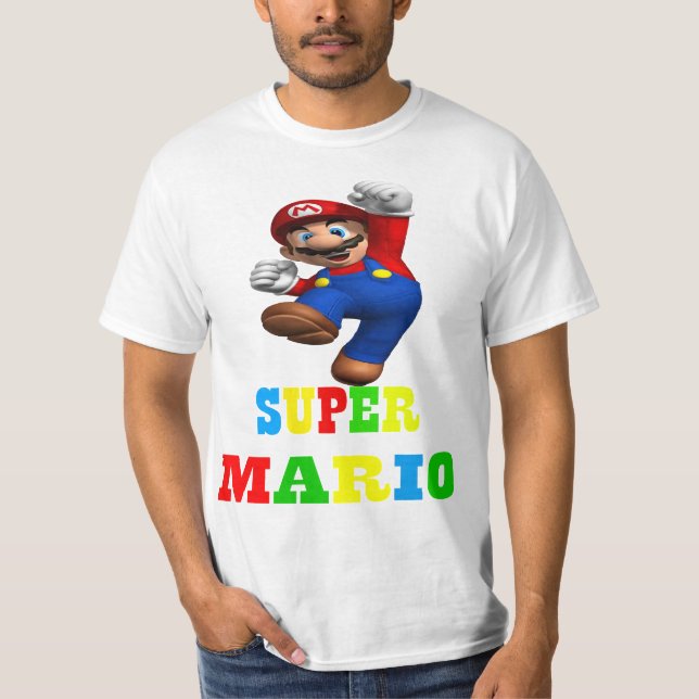 Camiseta Super Mario (Frente)