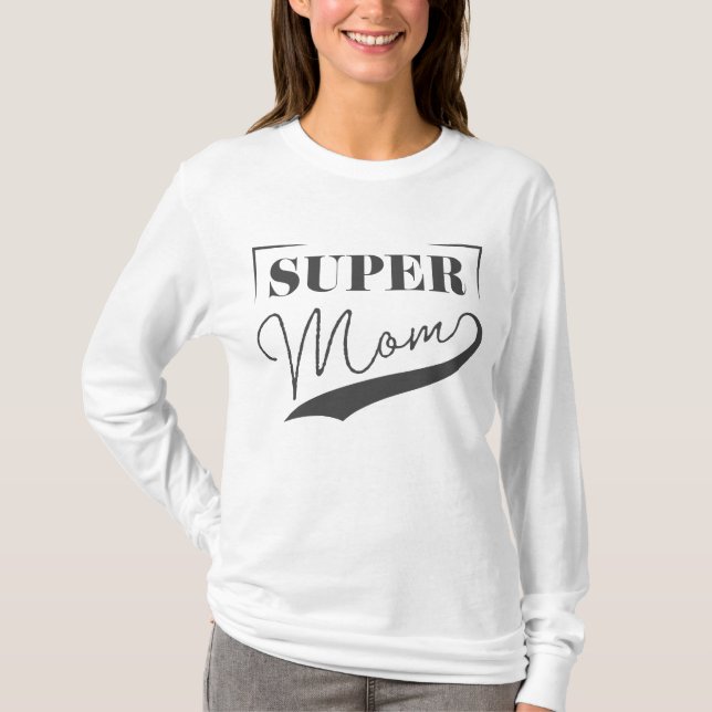 Camiseta Super Mom (Frente)