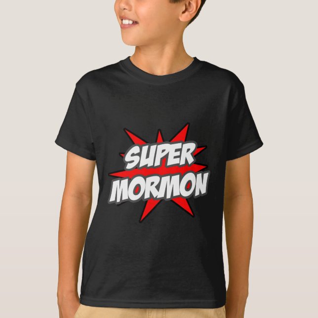 Camiseta Super Mórmon (Frente)