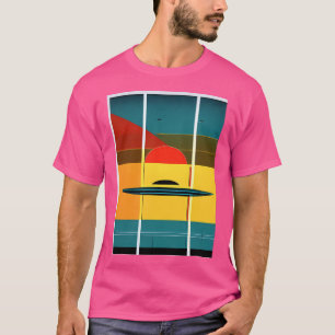 Camiseta Super Na moda Ufo Design