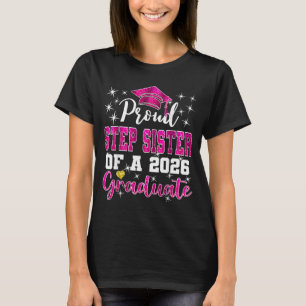 Camiseta Super orgulhosa madrasta de graduado de 2026