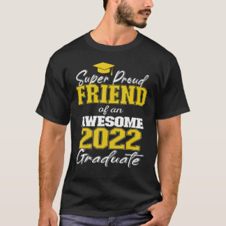 Camiseta Super Orgulhoso Amigo Da Família Incrível Formando