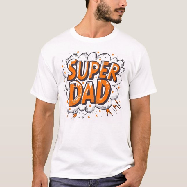 Camiseta Super Pai (Frente)