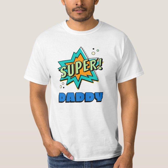 Camiseta Super Pai (Frente)