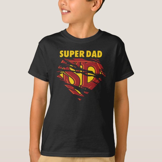 Camiseta Super Pai (Frente)