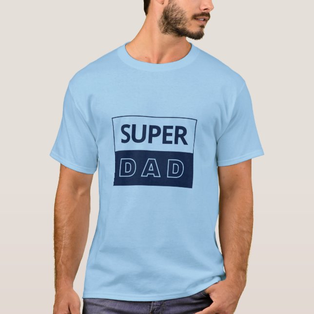 Camiseta Super Pai (Frente)