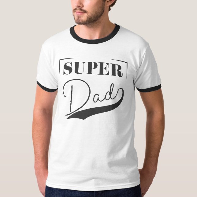 Camiseta Super Pai (Frente)
