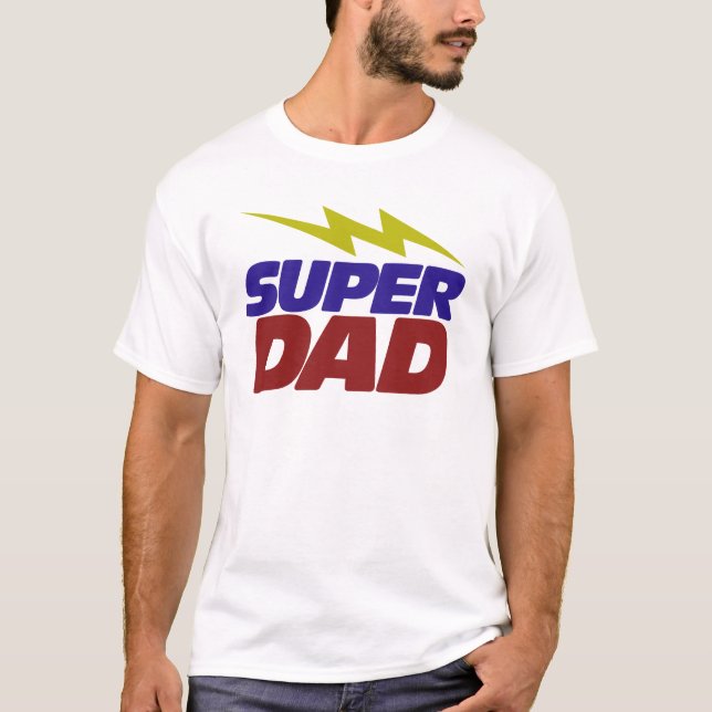 Camiseta Super Pai (Frente)