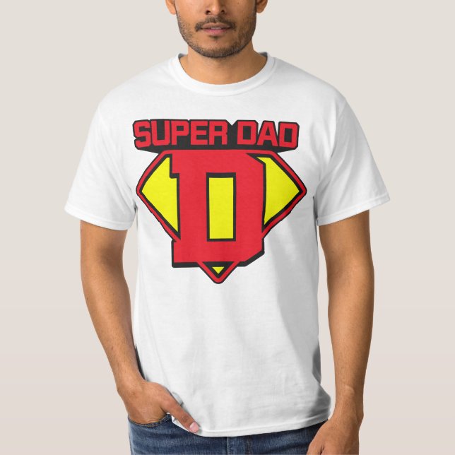 Camiseta Super Pai 🦸 ‍ ♂️ 💪 (Frente)