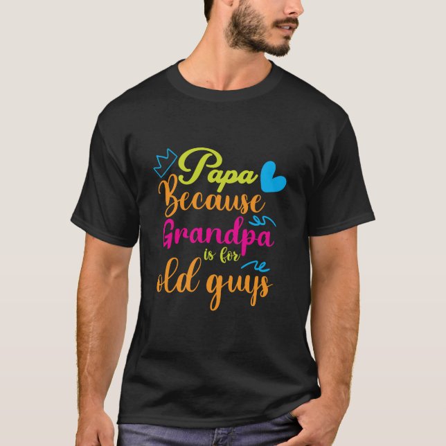 Camiseta Super Pai: Coleção de Teias com Gráficos Heróis (Frente)