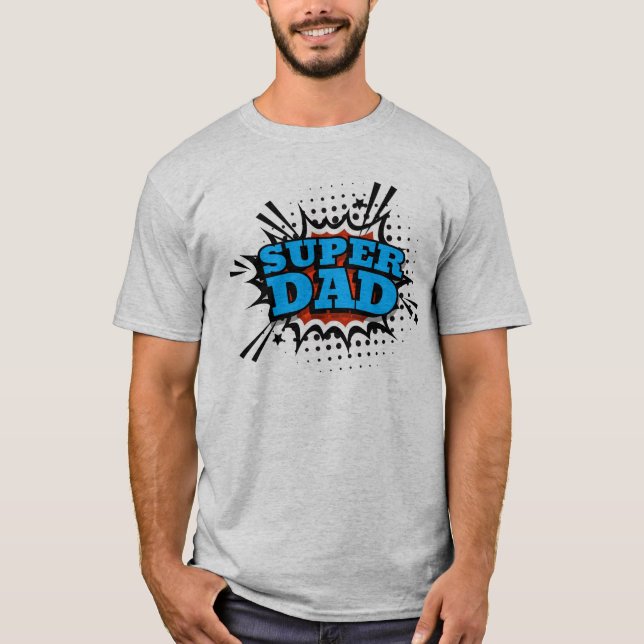 Camiseta Super Pai T-Shirt (Frente)