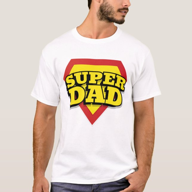 Camiseta Super Pai T-Shirt (Frente)