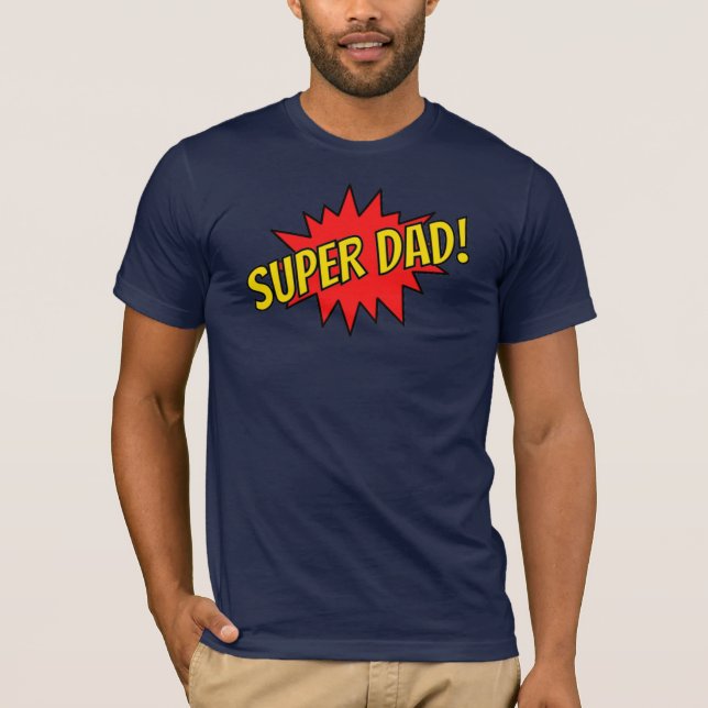 Camiseta Super Pai T-Shirt (Frente)