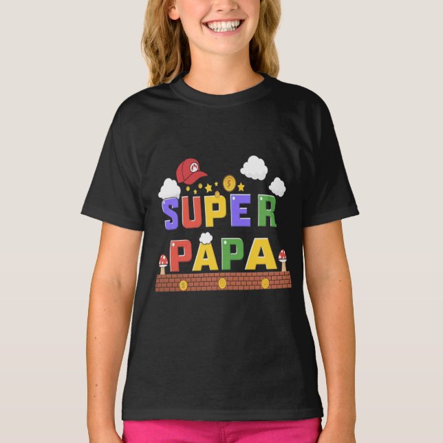 Camiseta Super Papa (Frente)
