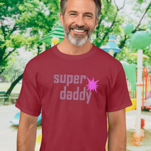 Camiseta super papai (Criador carregado)