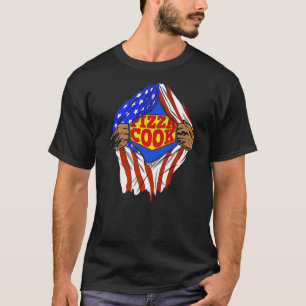 Camiseta Super Pizza Cook Hero Job
