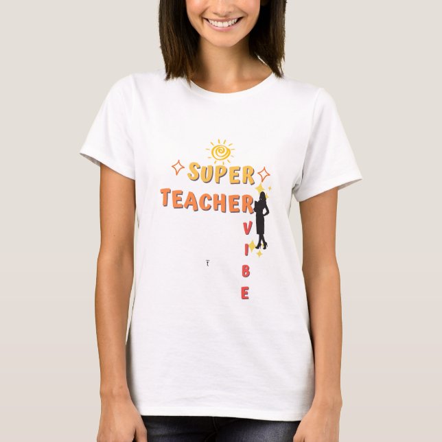 Camiseta Super Professor Vibe (Frente)