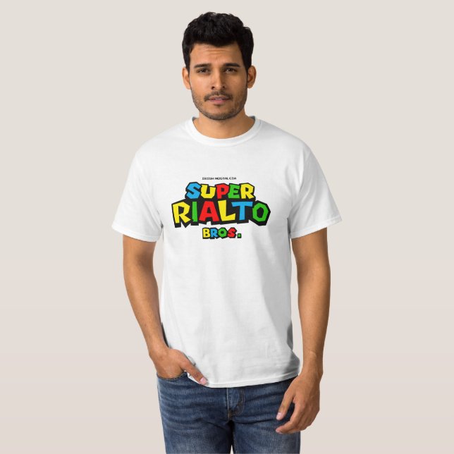 Camiseta Super Rialto Bros. (Frente Completa)