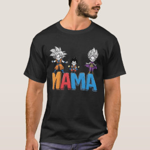 Camiseta Super Saiyan Mamãe Dragon Ball Z Goku Mãe