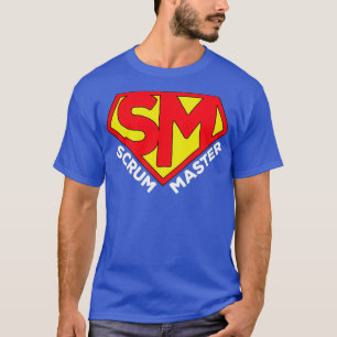 Camiseta Super Scrum Master Agile Scrum Master Balsâmico Ba