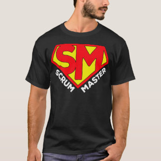 Camiseta Super Scrum Master Agile Scrum Master Balsâmico Ba