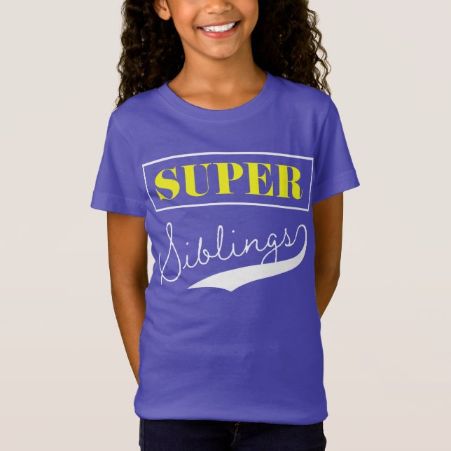 Camiseta Super Sibling (Frente)